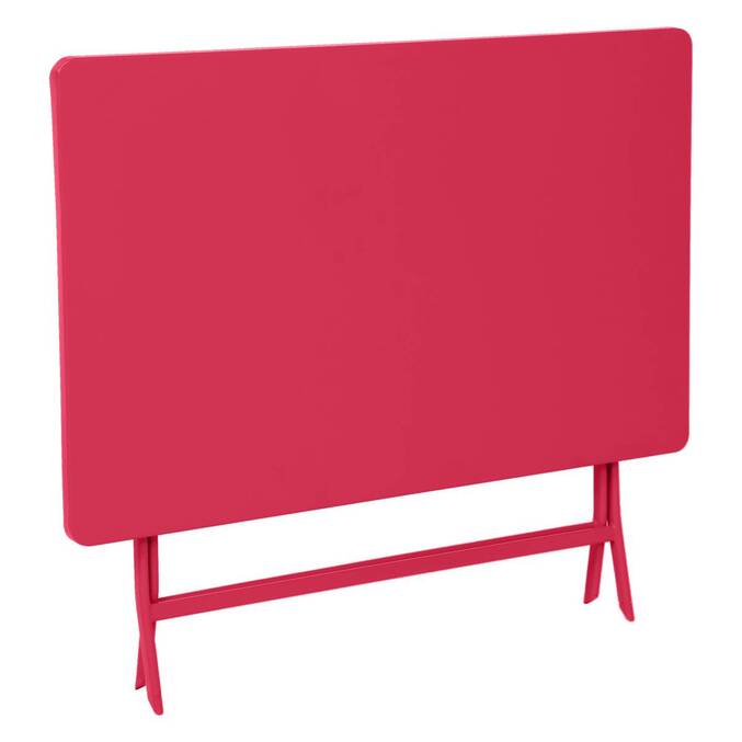 Table de jardin pliante rectangulaire GREENSBORO Grenade