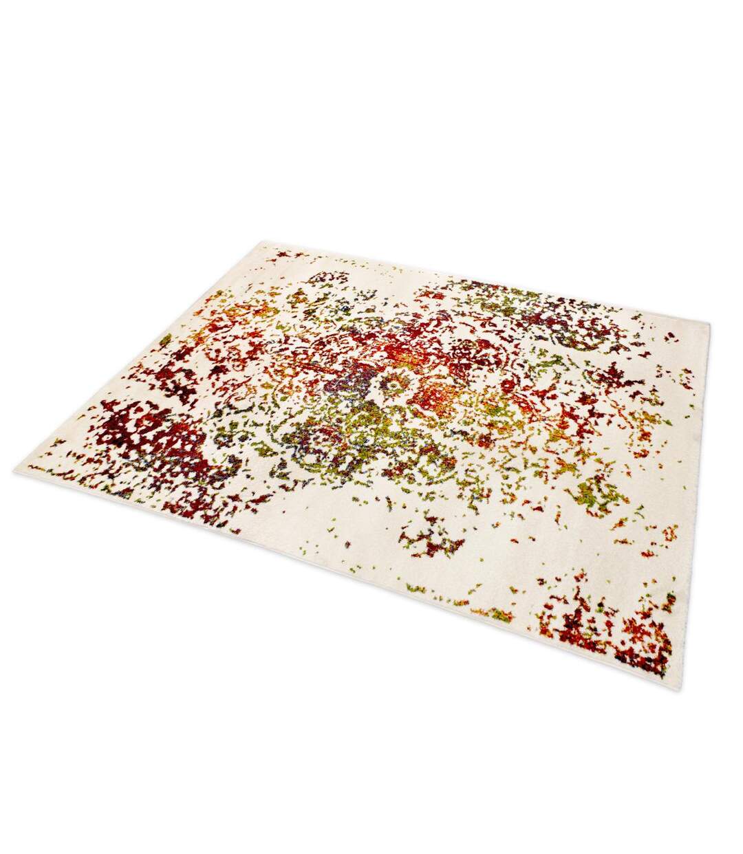 Tapis orient style ORIENTAL DESTRUCTURE 2 en polypropylène doux et soyeux OEKO TEX
