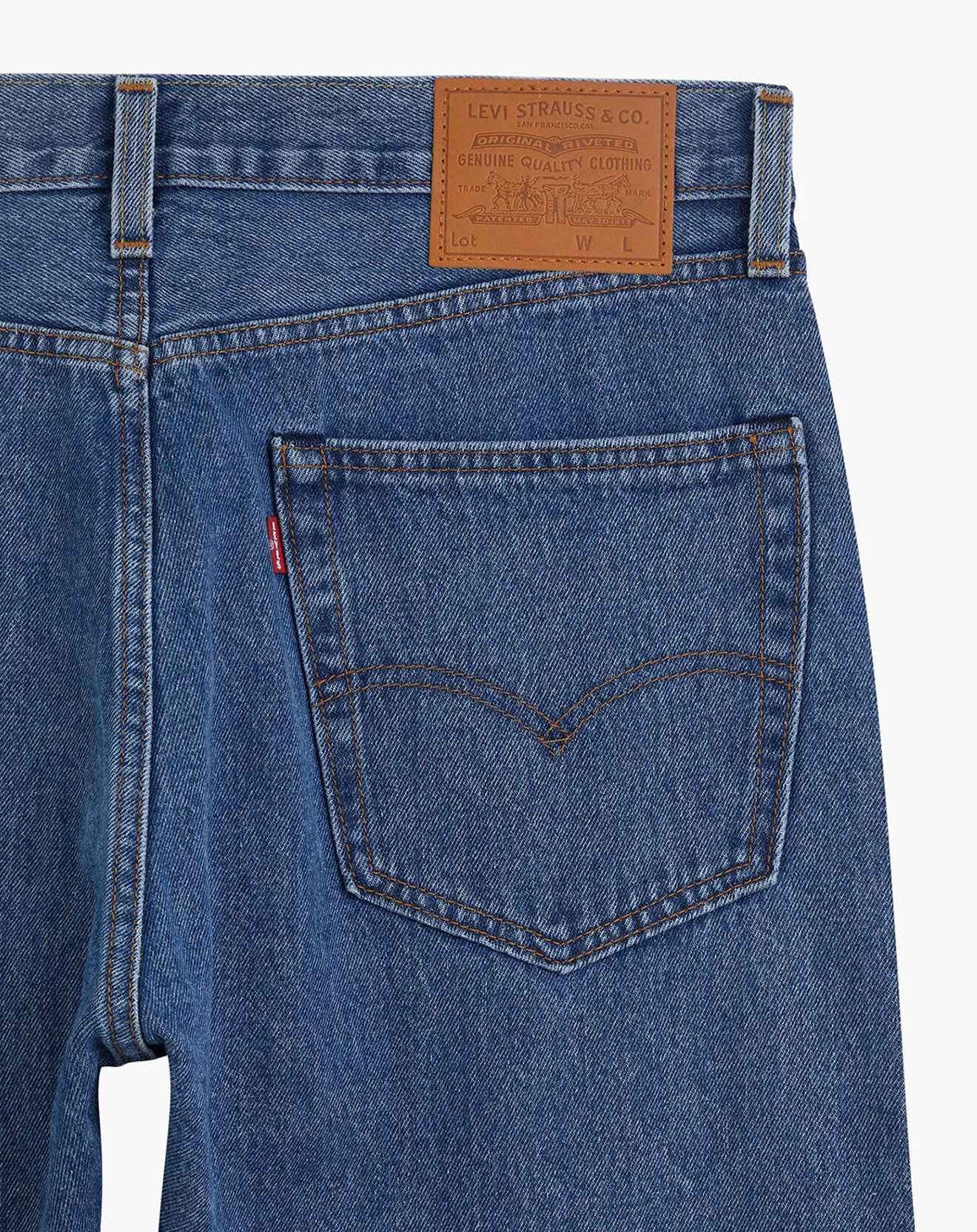 Levi's® Jean straight crop 551z bleu