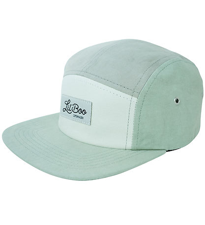 Lil' Boo Copenhagen Kasket - Blåck Mint 5 Panel - Dusty Mint/Gre