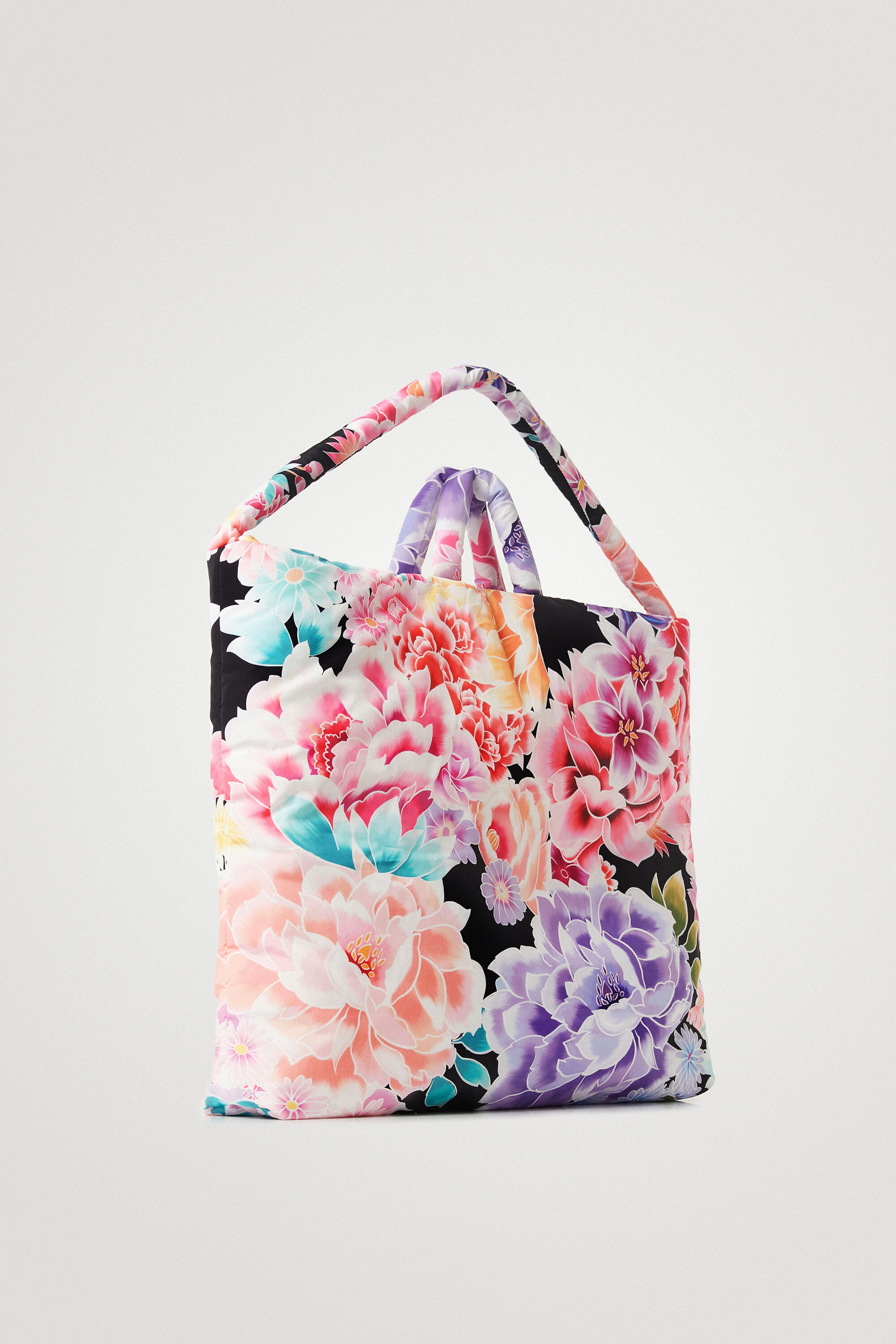 Sac oversize à fleurs
