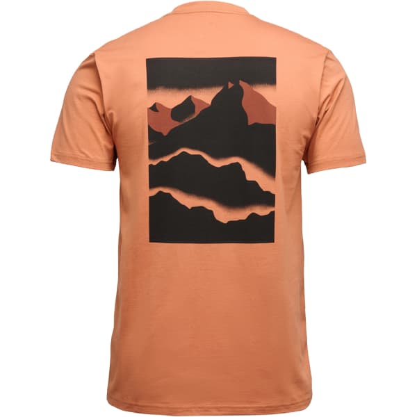 T-shirt escalade BLACK DIAMOND MOUNTAINSCAPE SS TEE MOAB BROWN