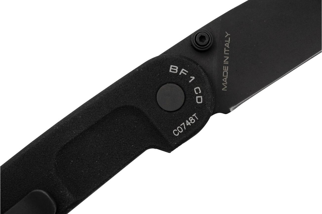 Extrema Ratio BF1 Classic Droppoint 04.1000.0143-RVB Ruvido Black, zakmes