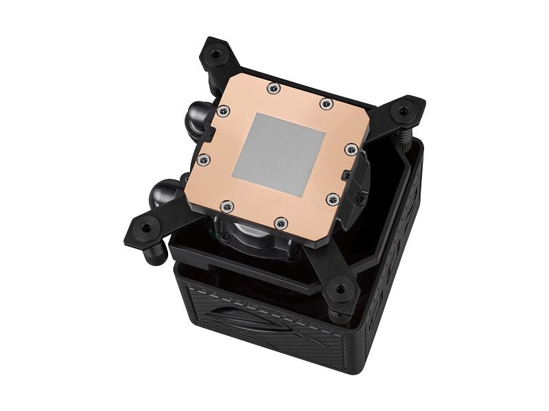 ASUS ROG Wasserkühlung ROG Ryujin III RGB Extreme, Schwarz All-in-One-Flüssig-CPU-Kühler mit 3.5 Zoll LCD Bildschirm und ARGB-Lüfter
