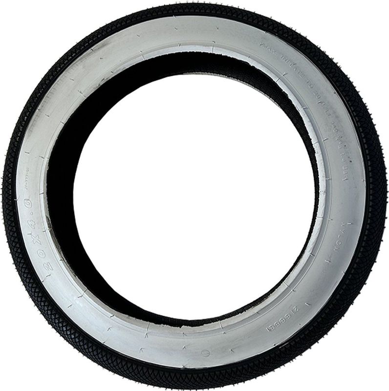 Maxxcovers - Fatbike Band A+ - Wit - Whitewall - 20 x 4.0