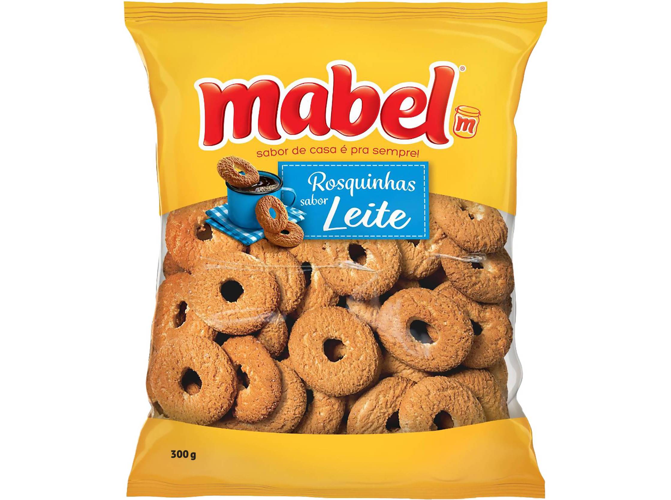 BISCOITO ROSQUINHA MABEL SABOR LEITE 300G