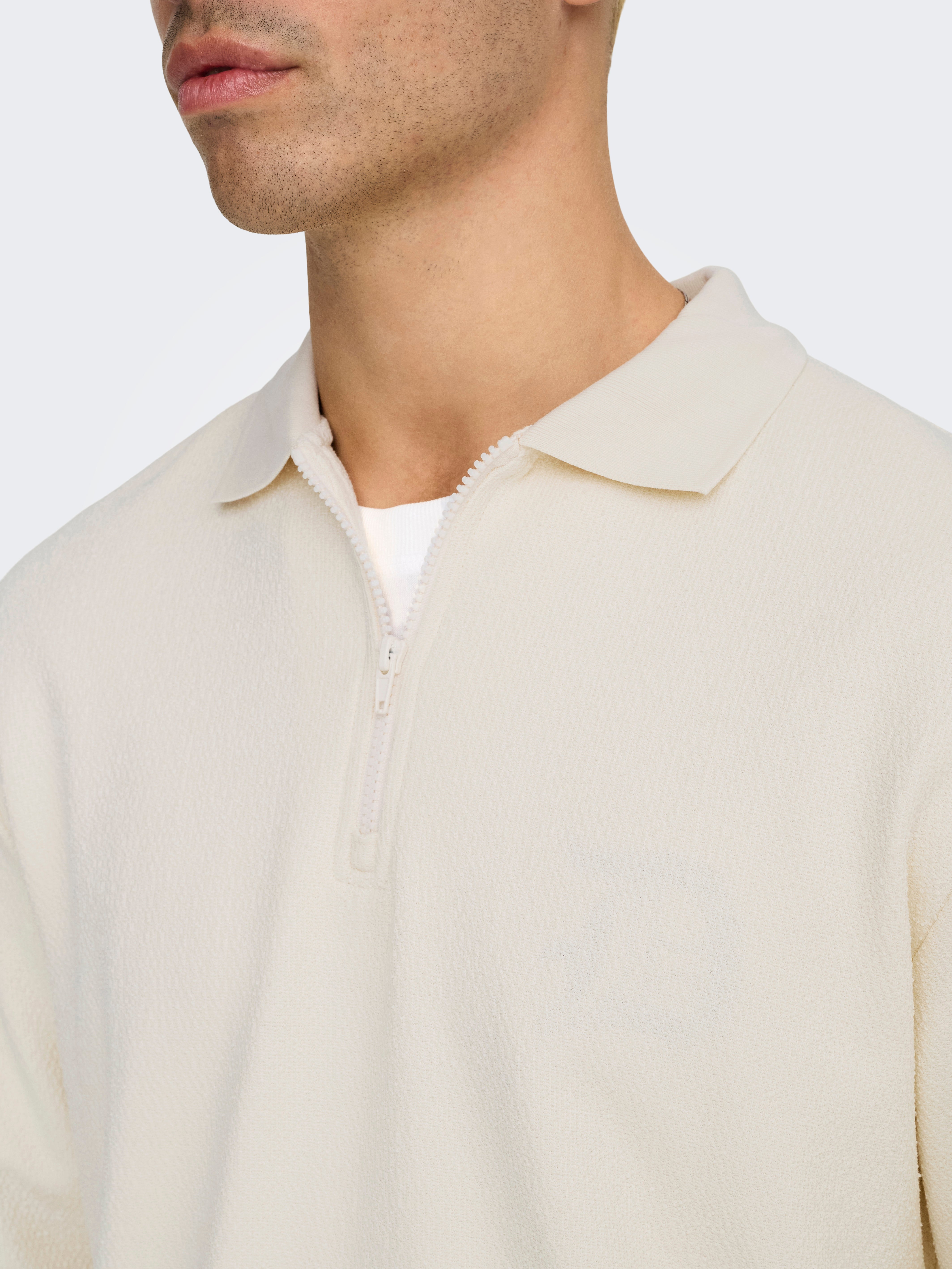 ONSTREVOR Polo Antique White