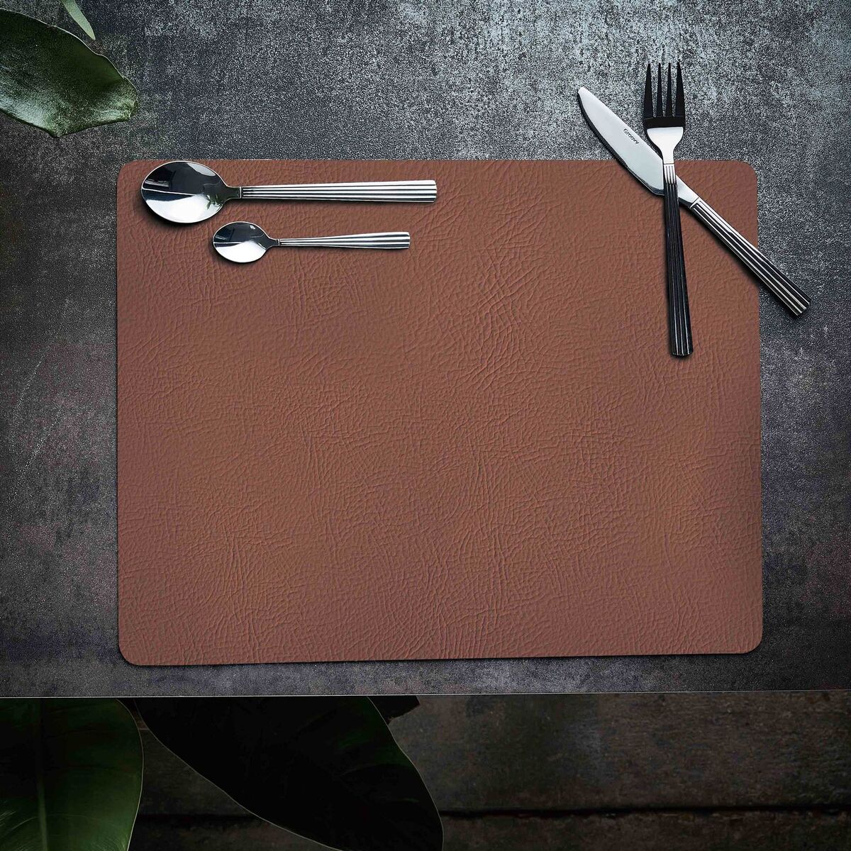Quadro Bordbrikke cognac 43 x 35 cm