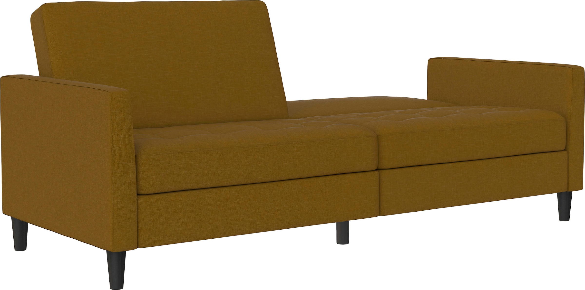 Dorel Home 3-Sitzer »Presley« Sofa mit Bett-Funktion und verstellbarer Rückenlehne