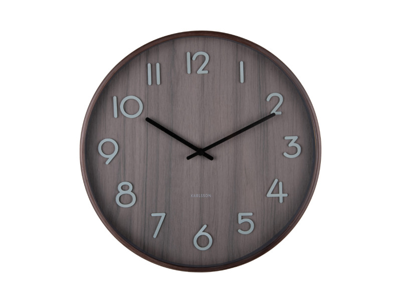 Wall Clock Pure Medium KA5809DW Dark wood