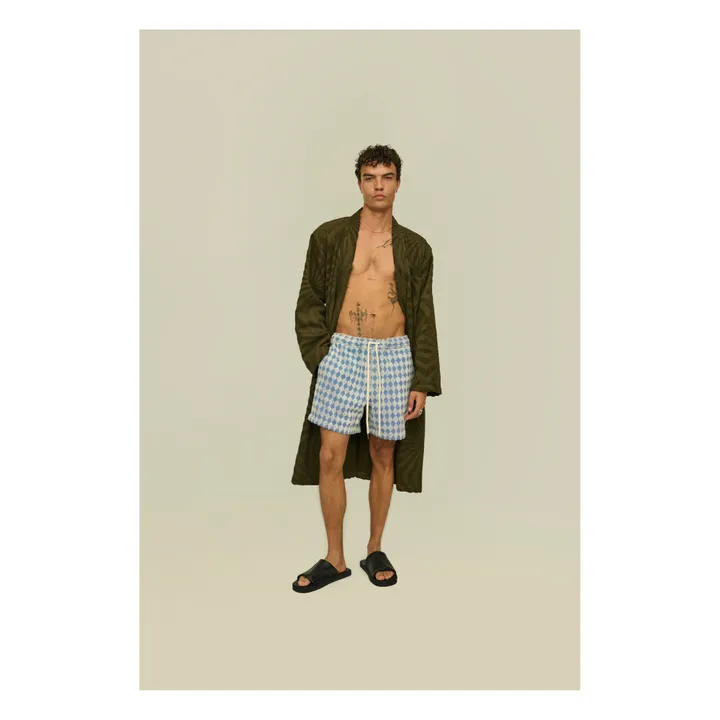 OAS Short Eponge Diamond Terry | Bleu