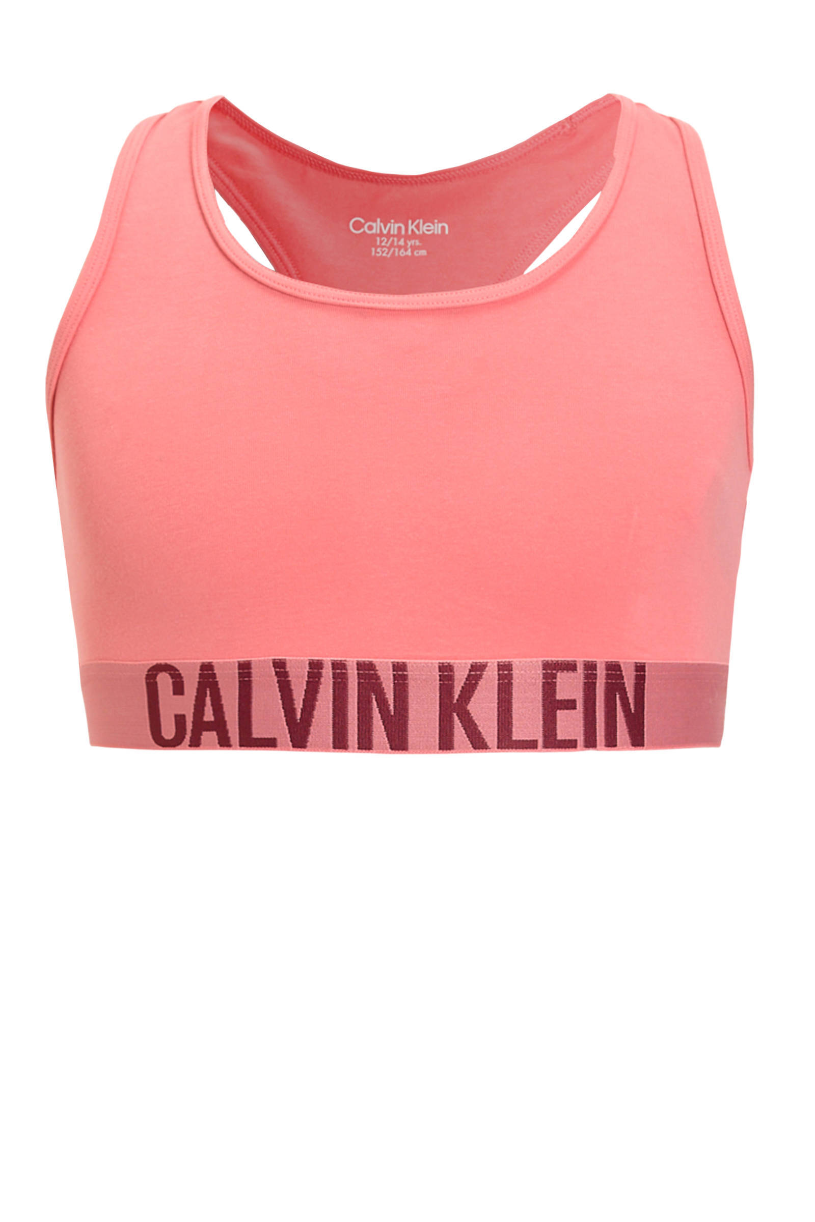 Calvin Klein bh top - set van 2  koraalroze/donkerrood