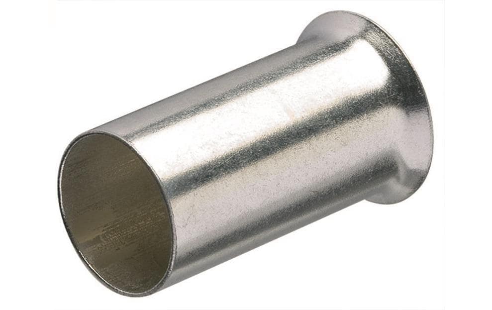 Aderendhülsen 0.75 mm² Silber, 200 StückKnipex Aderenhülsen unisoliert
