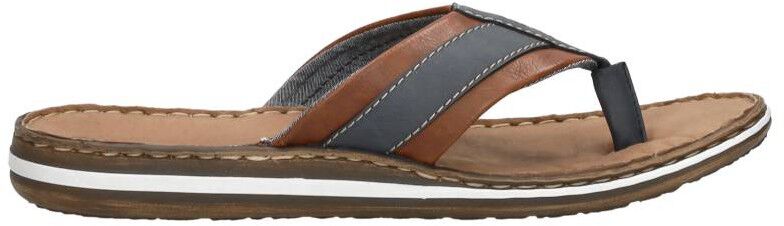 Rieker Heren slippers cognac