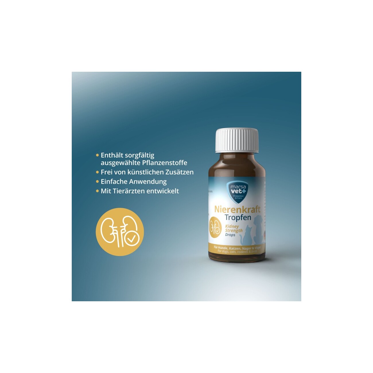 Marsavet Nierenkraft Tropfen - 100 ml