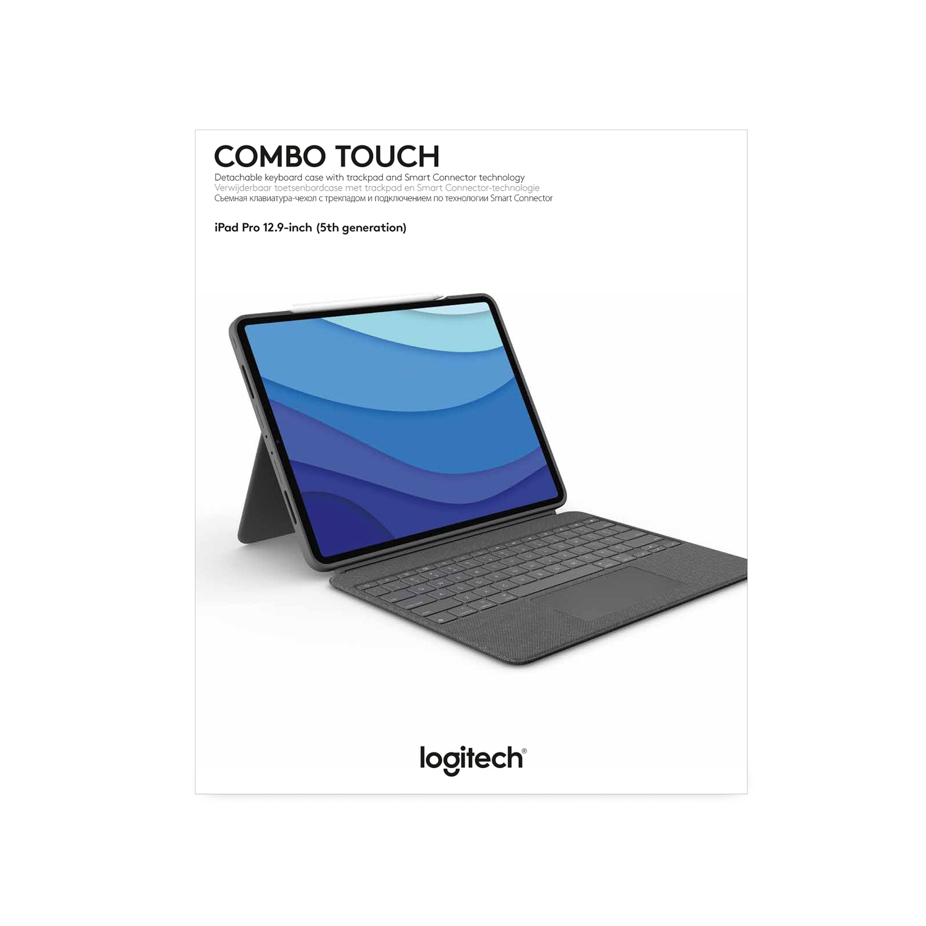 Logitech Combo Touch for iPad Pro 12,9 tommer (5 & 6 gen.)