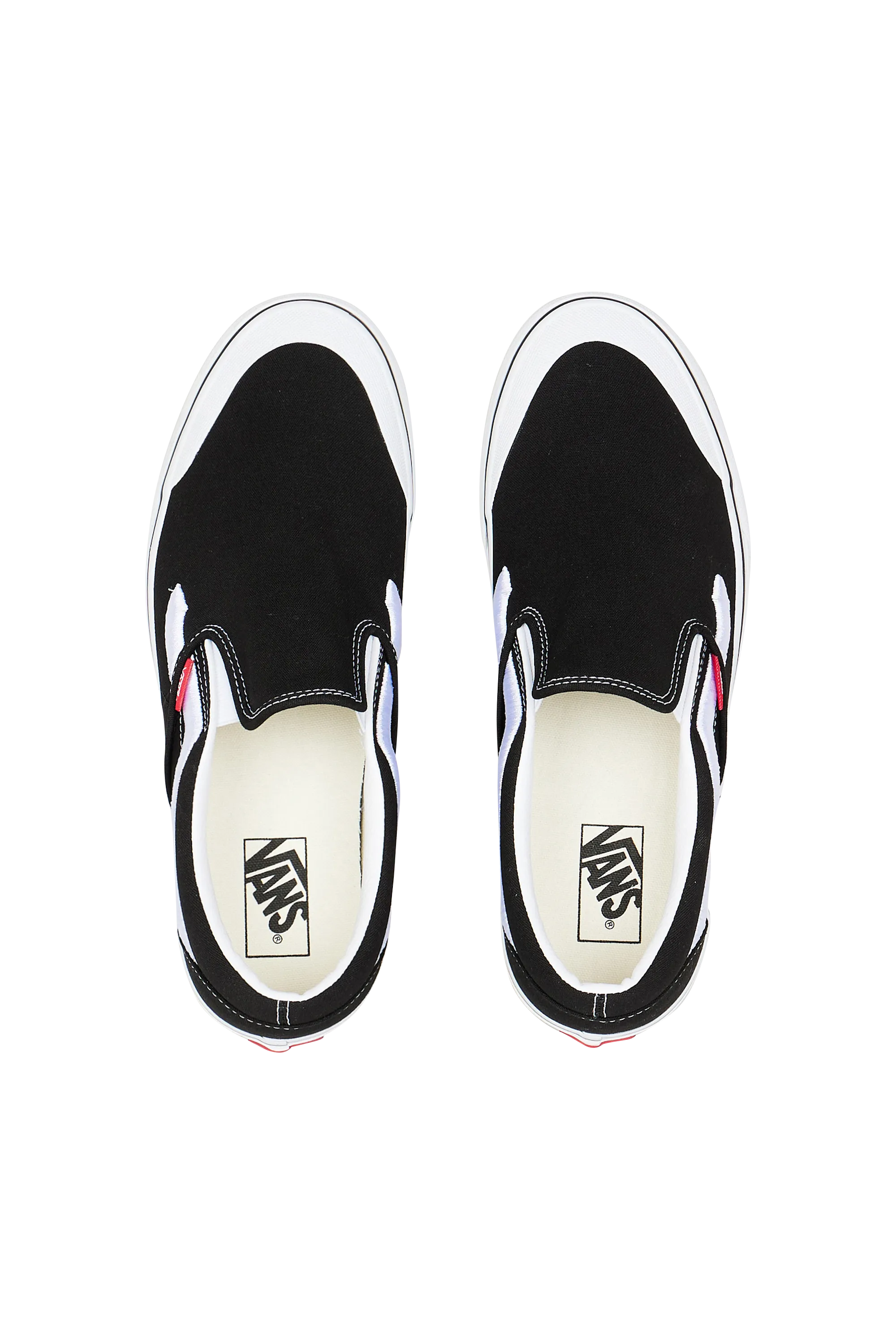 VANS Slip-on  Classic Slip-On 138 SDST BLKWH Noir