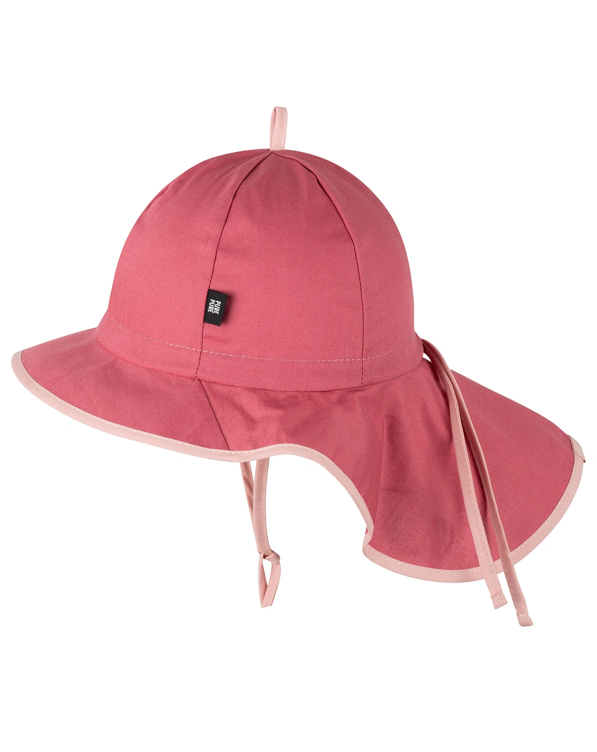 Sommerhut HOLIDAY mit Nackenschutz in mauve