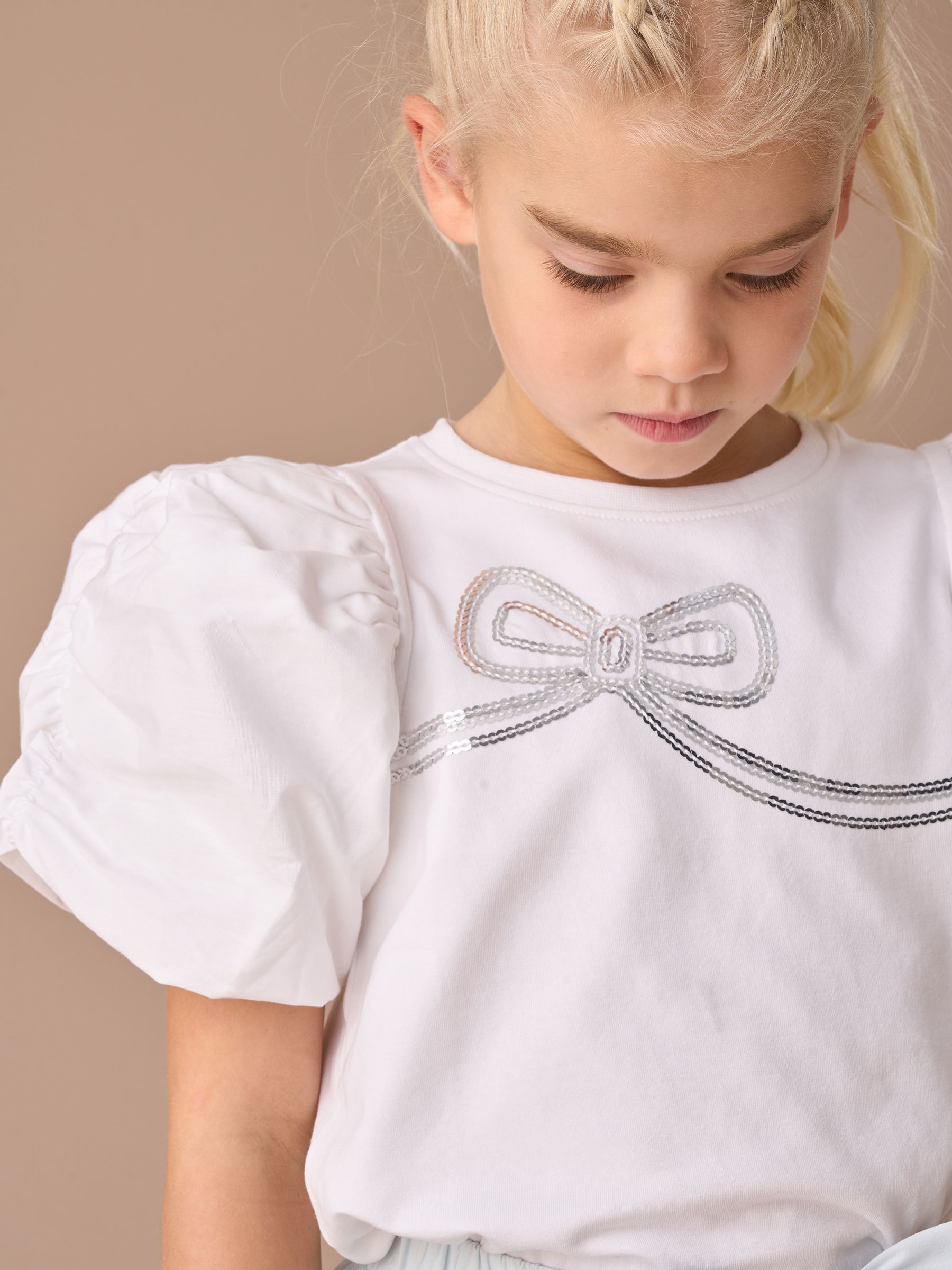 Angel & Rocket Reene top met pofmouwen