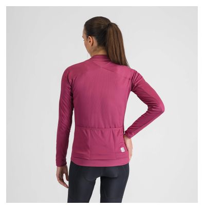 Maillot Manches Longues Femme Sportful Matchy Thermal Violet