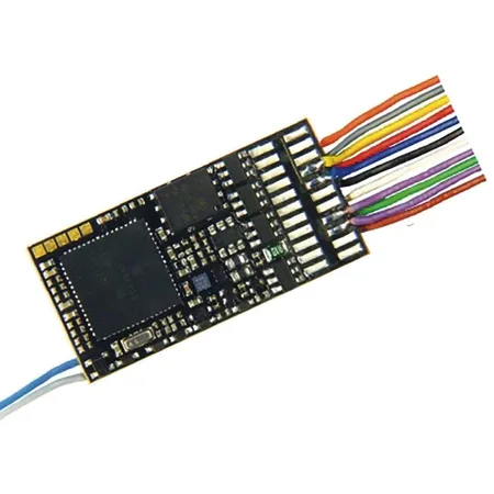 Roco Rückmeldefähiger Sounddecoder mit Litzen und 8-poligem Stecker (NEM 652)