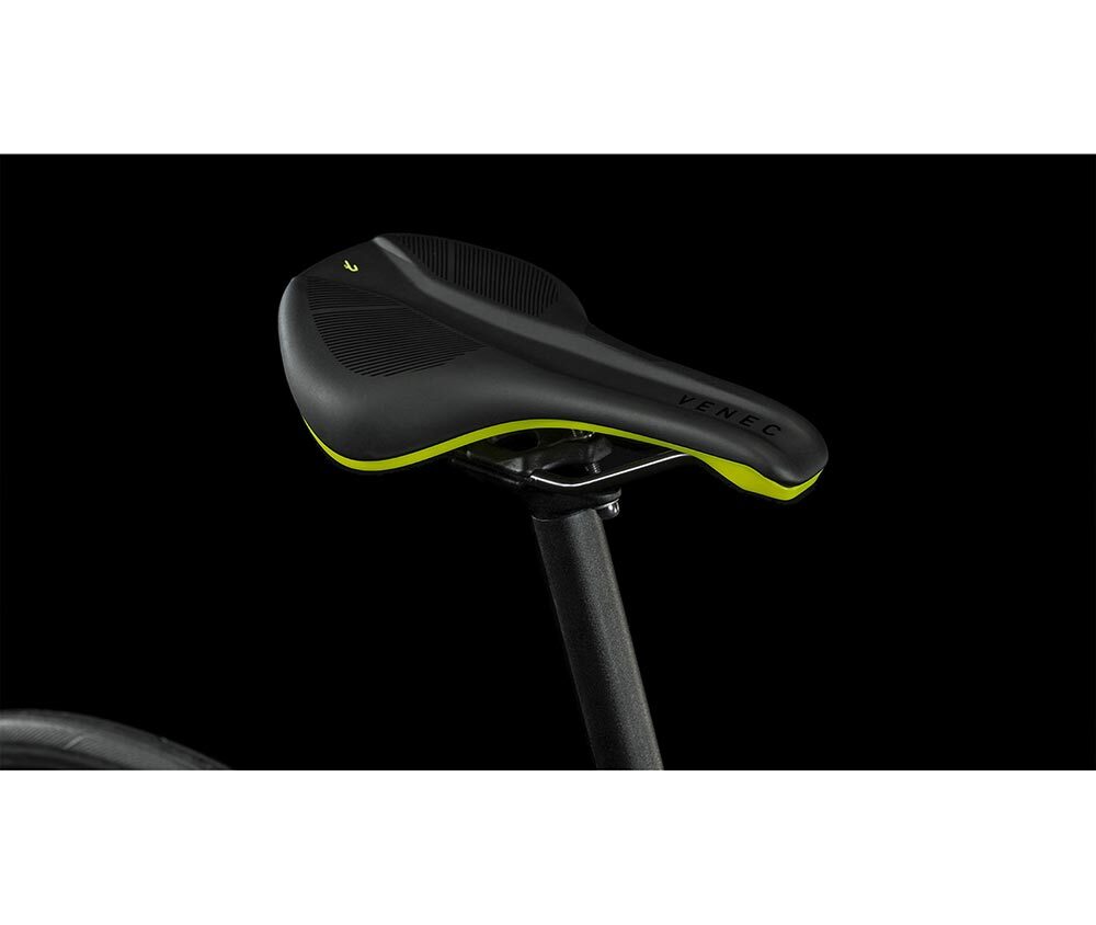 Cube Attain Race Racefiets Zwart/Wit Heren
