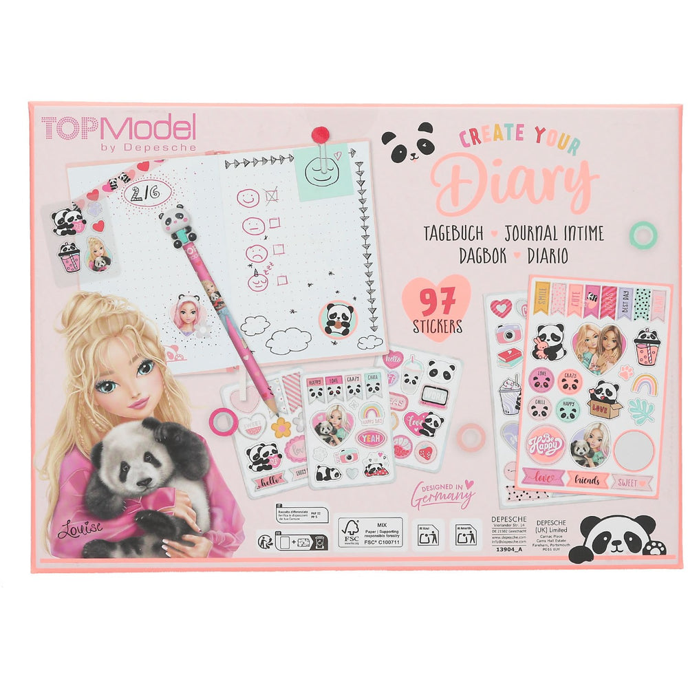 Køb TOPModel Create Your Diary