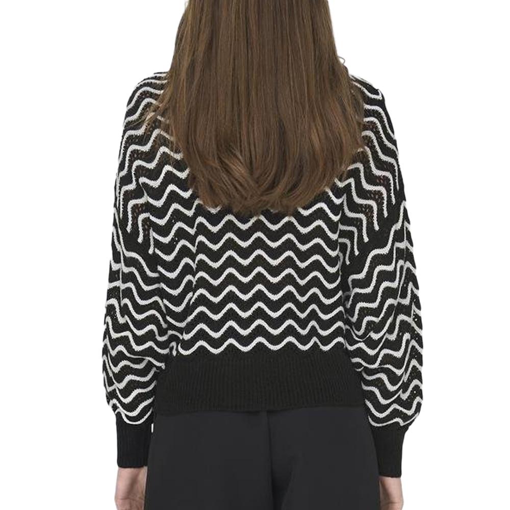 JDY Pull Noir/Blanc Femme JDY Struc