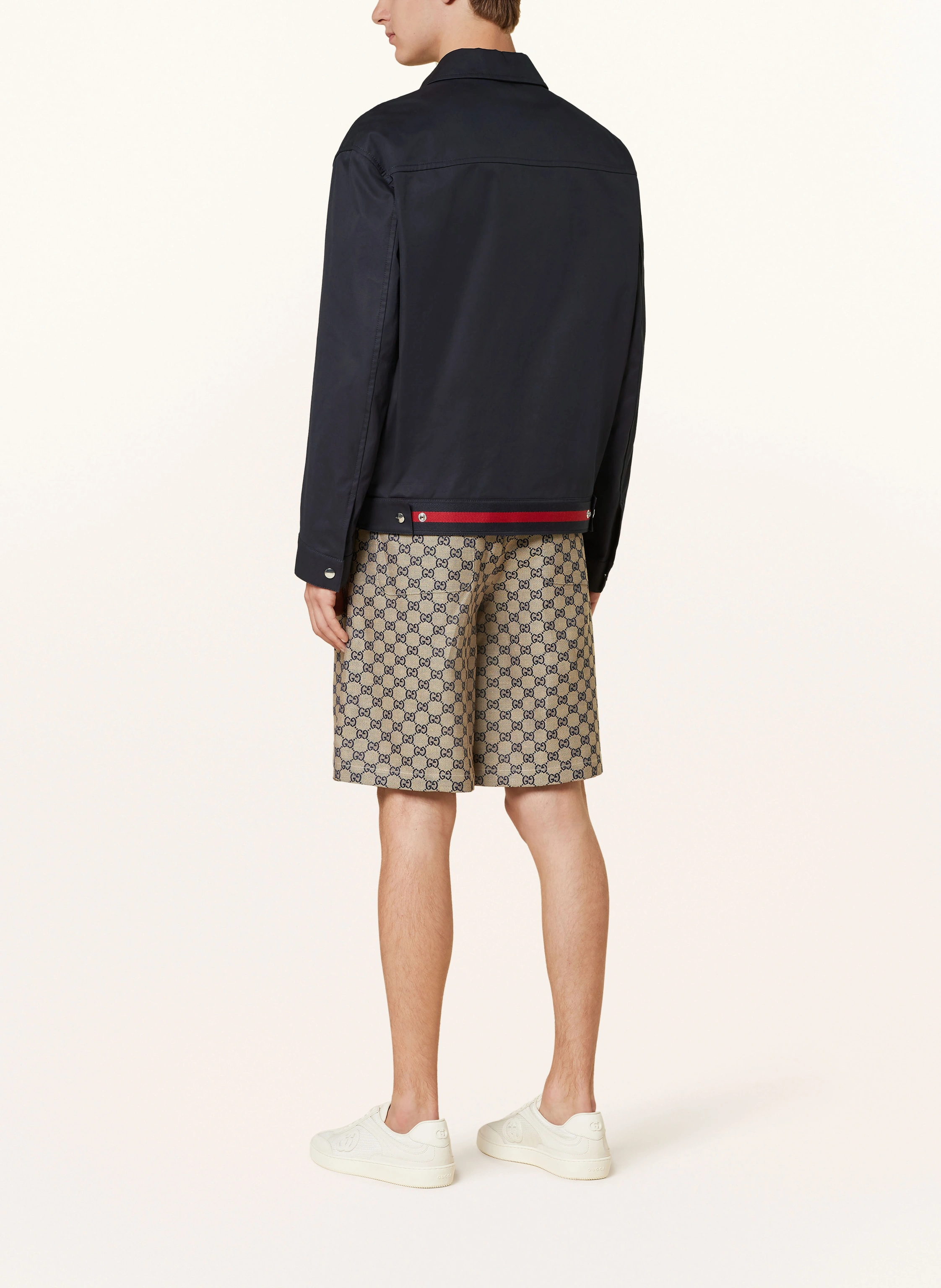 GUCCI Sweatshorts mit Leinen