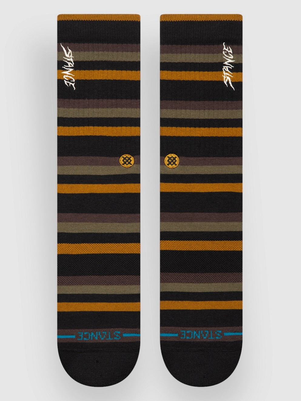 Stance Slipping Crew Socks black
