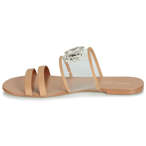 KG by Kurt Geiger - PIA VINYL SANDAL Camel
