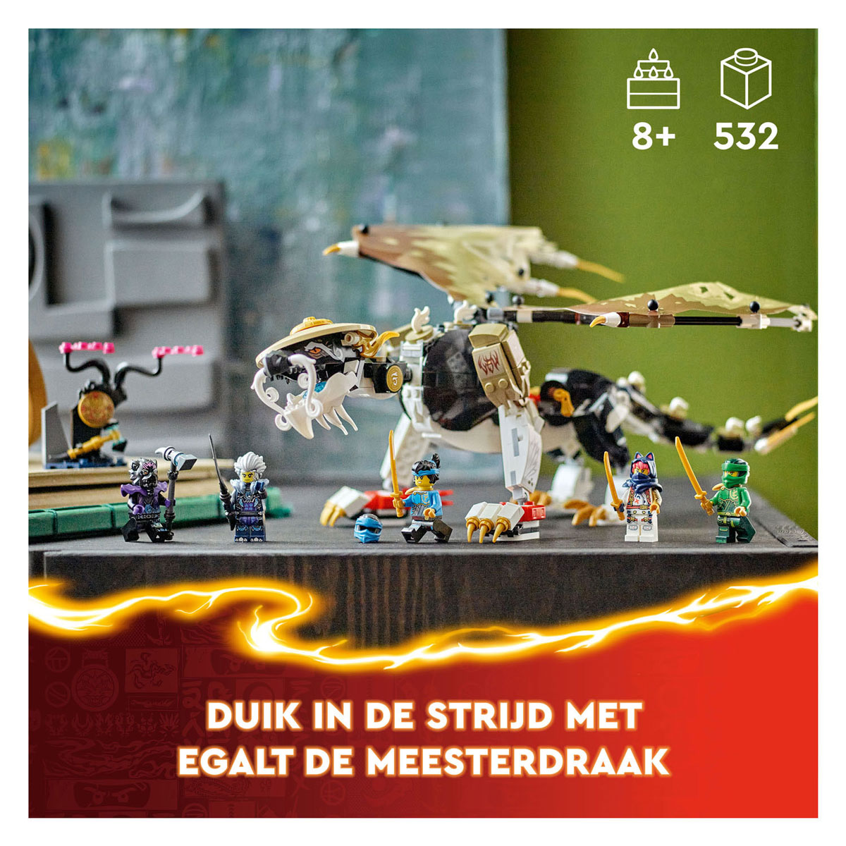 LEGO Ninjago 71809 Egalt de Meesterdraak