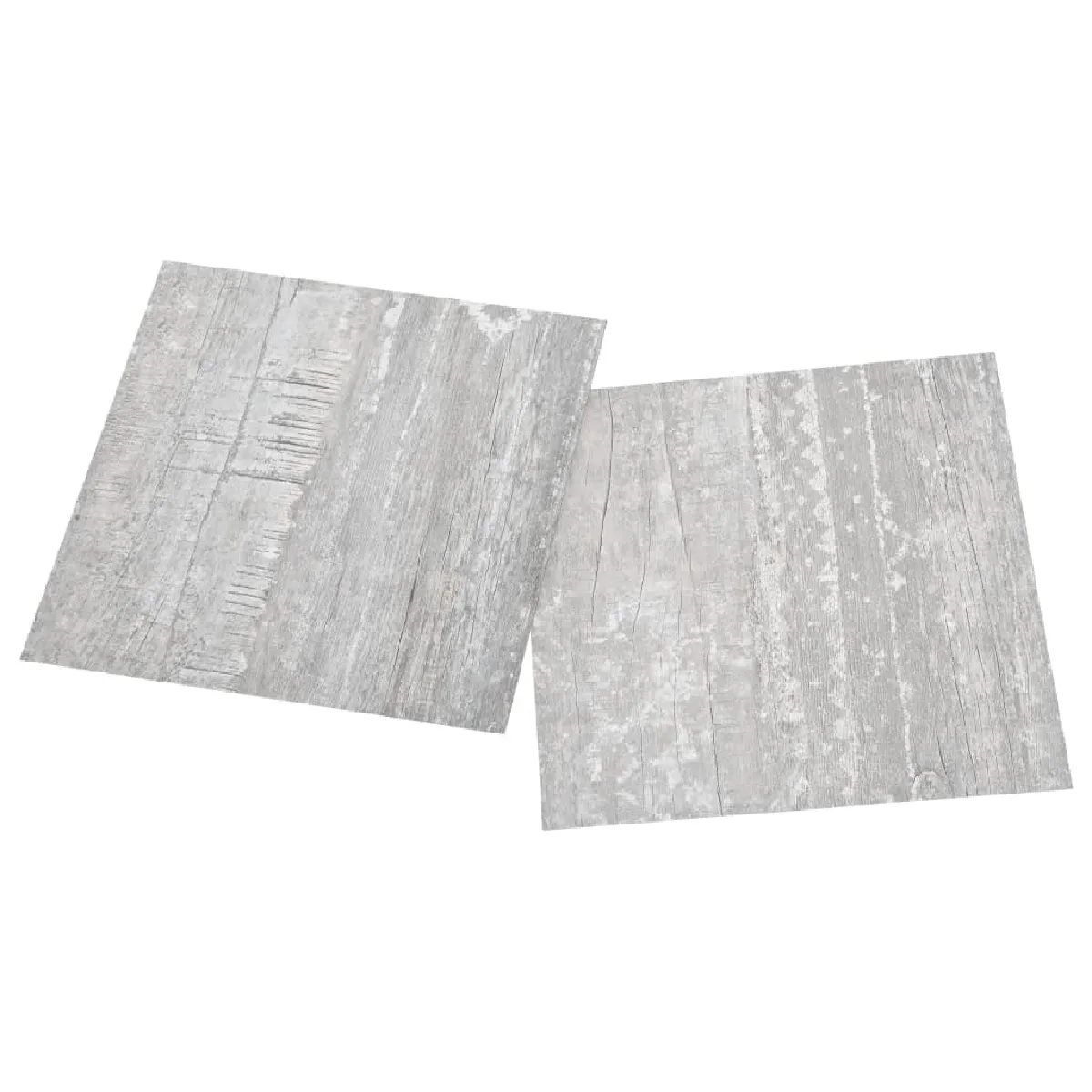 VidaXL Dalles de Plancher PVC - 1,86 m² Gris