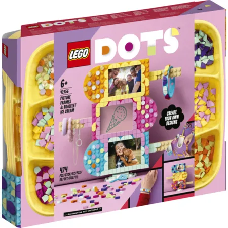LEGO® DOTS 41956 Eiscreme Bilderrahmen & Armband