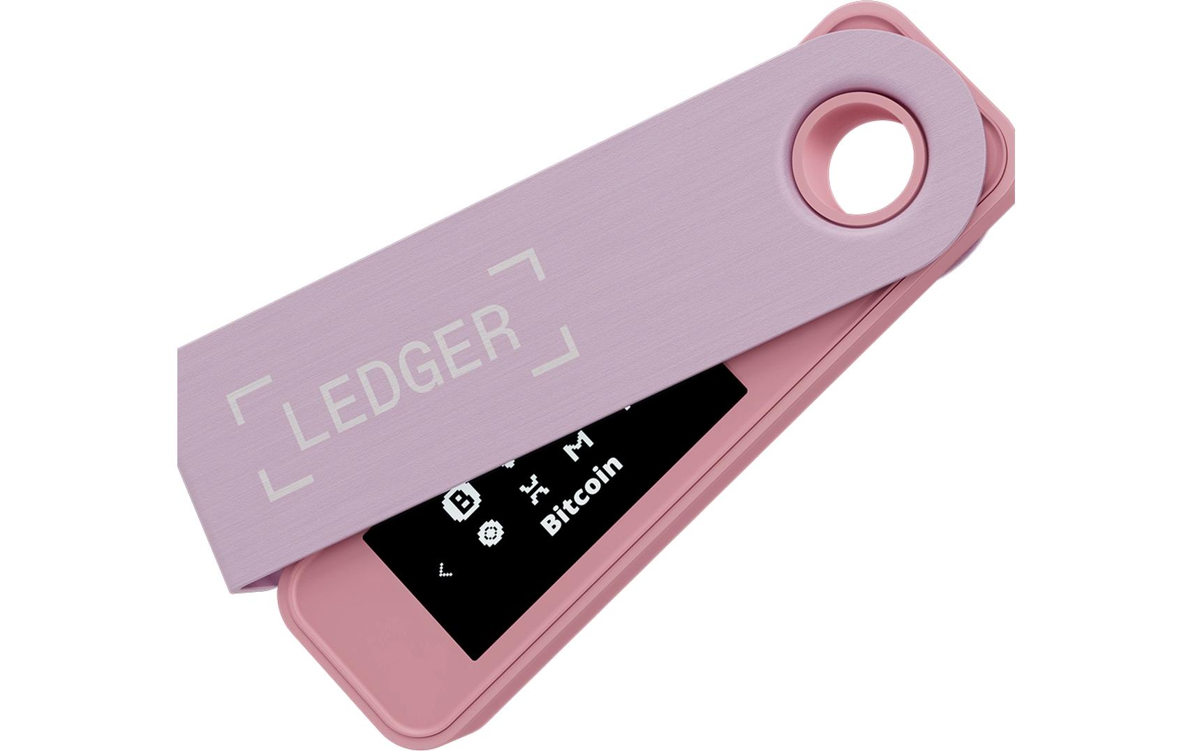 Nano S Plus Pastel PinkCrypto-Hardware-Wallet zum Kaufen, Verwalten und Vermehren digitaler Vermögenswerte