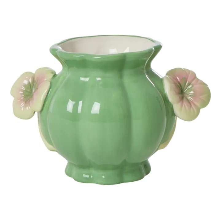 Rice Vase en céramique | Vert amande
