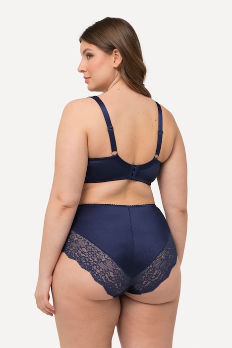 Bügel-BH, Softcups, Satin, Spitze, Cup B - F