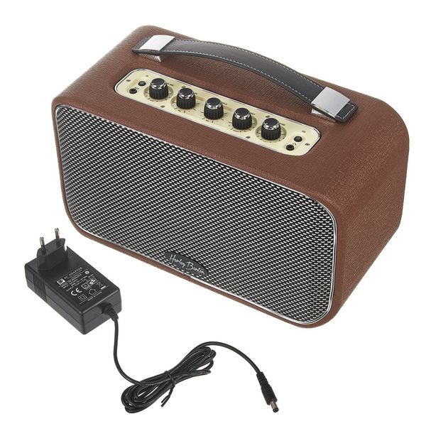 Harley Benton GS-Travel-E Mahogany Bundle
