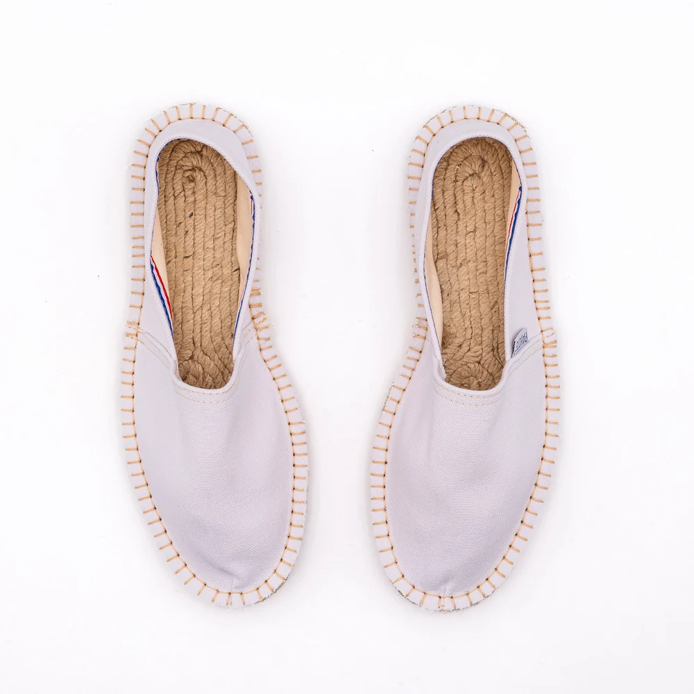 Espadrille Blanche Premium