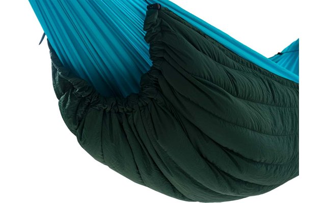 Ticket to the moon Moonquilt Pro Hängematten Schlafsack grün türkis rosa