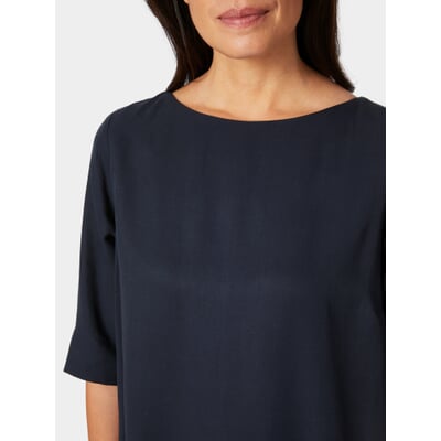 Damenkleid Halbarm, Dunkelblau