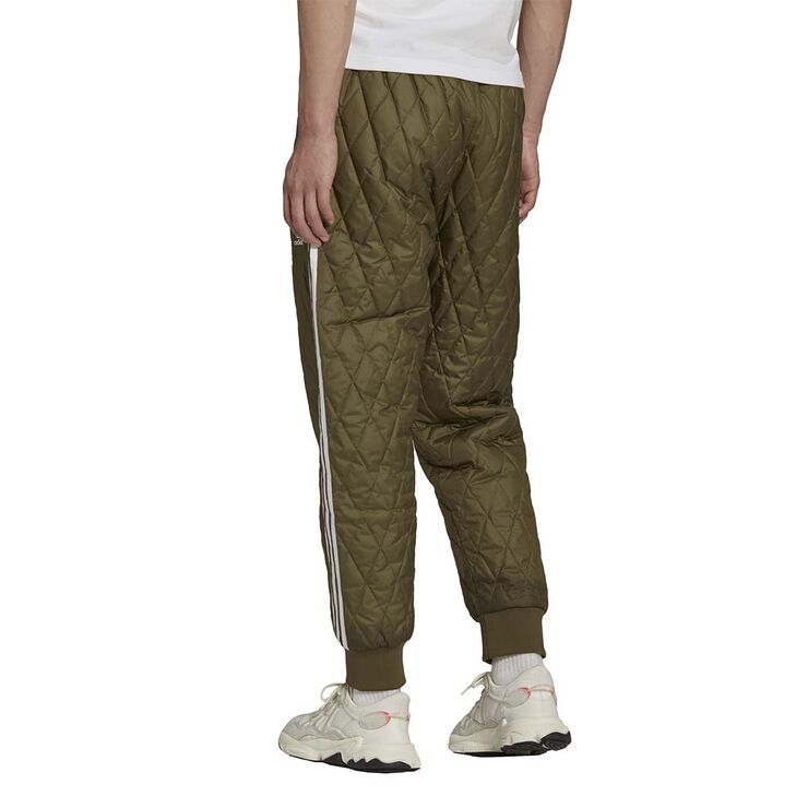 adidas adicolor classics sst quilted pants Brown