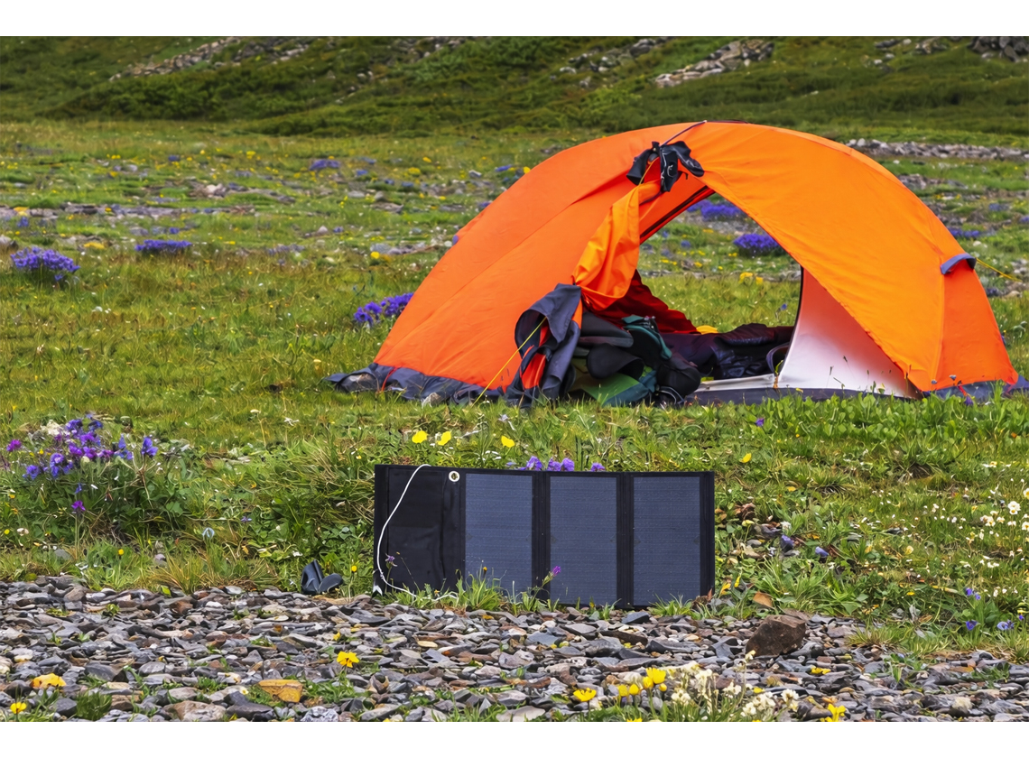 Technaxx TX-207 met 2x USB-A 21W draagbaar zonnepaneel