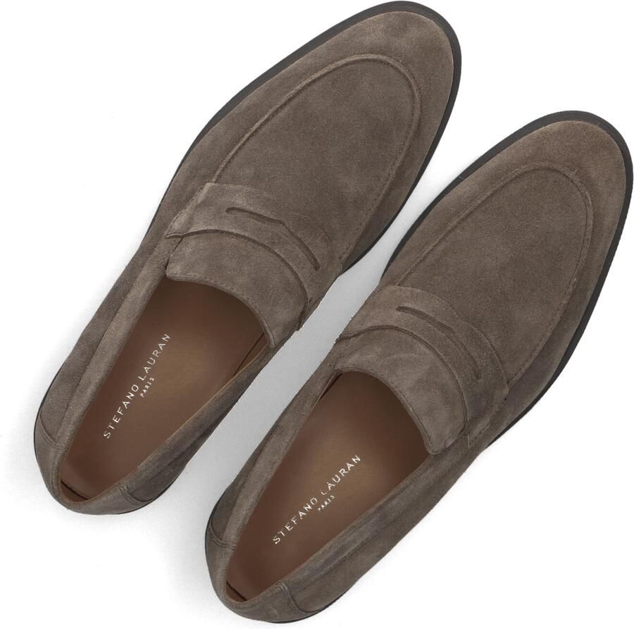 STEFANO LAURAN Instappers Heren Luca Maat: 41 Materiaal: Suède Kleur: Taupe
