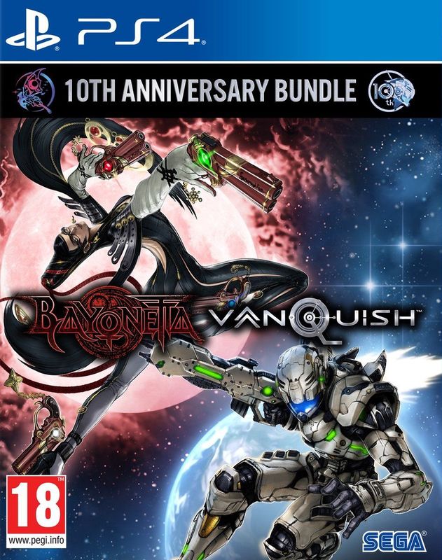 PlatinumGames - Bayonetta & Vanquish - Game Bundle - 10th Anniversary - Xbox One - PlayStation 4