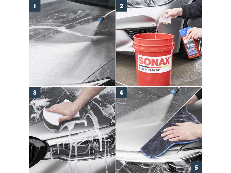 Sonax XTREME Ceramic Active Shampoo, 500 ml Reinigt und konserviert in einem Schritt