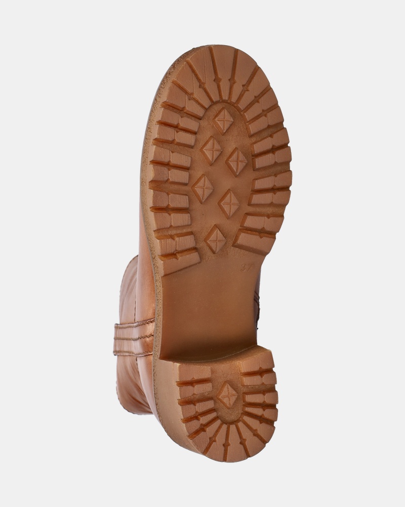 Nelson Rits- & gesloten boots  - cognac