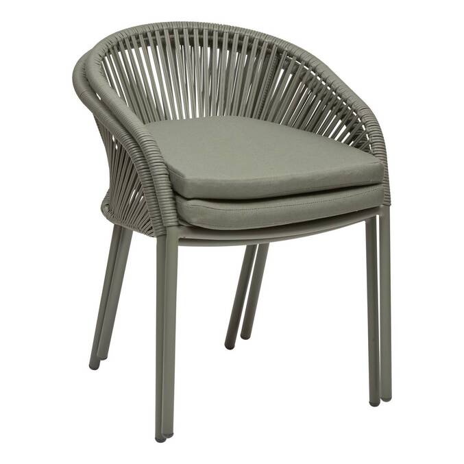 Fauteuil de jardin ORYON Vert laurier