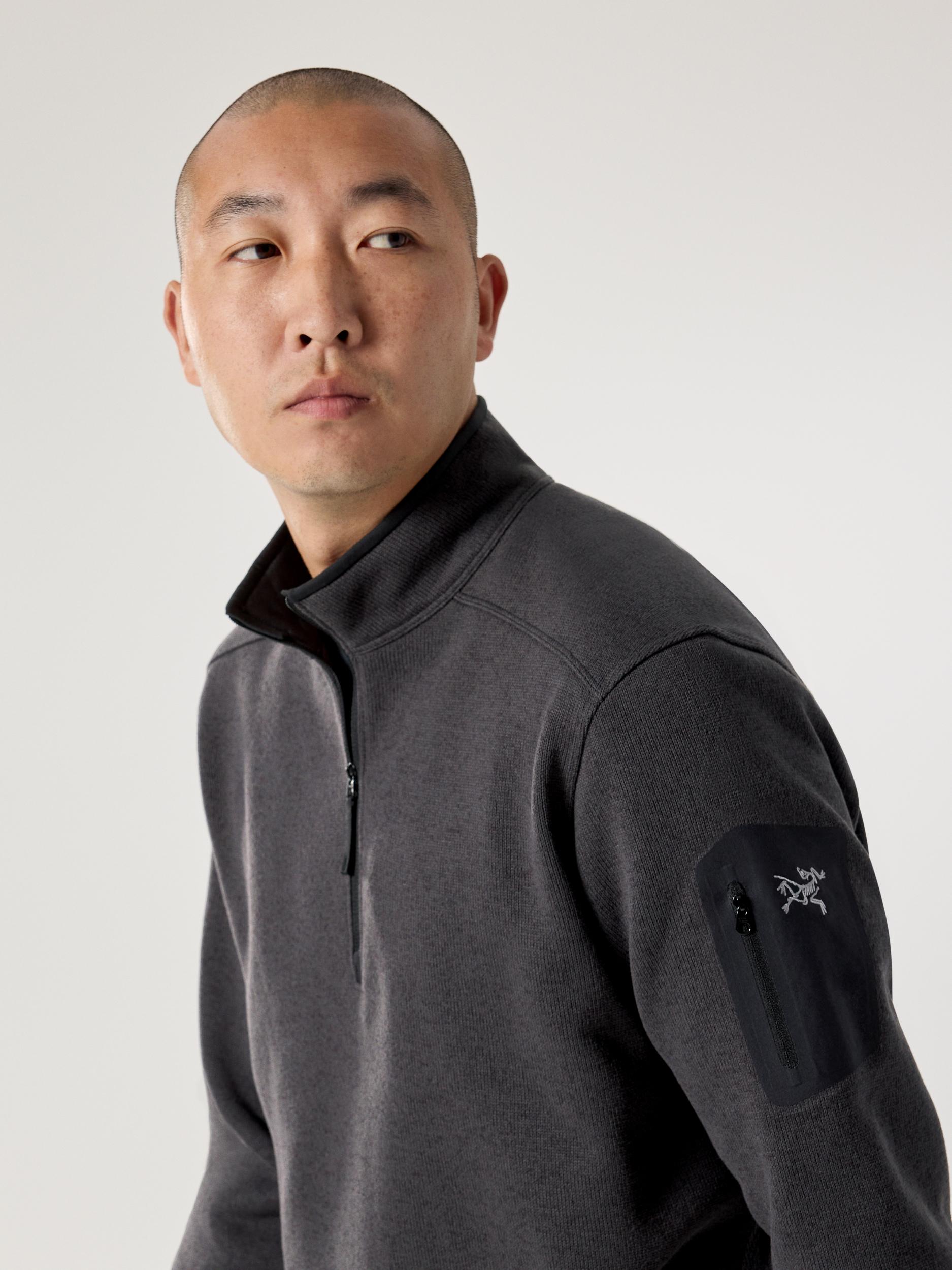 Arcteryx Covert 1/2 Zip Black Heather