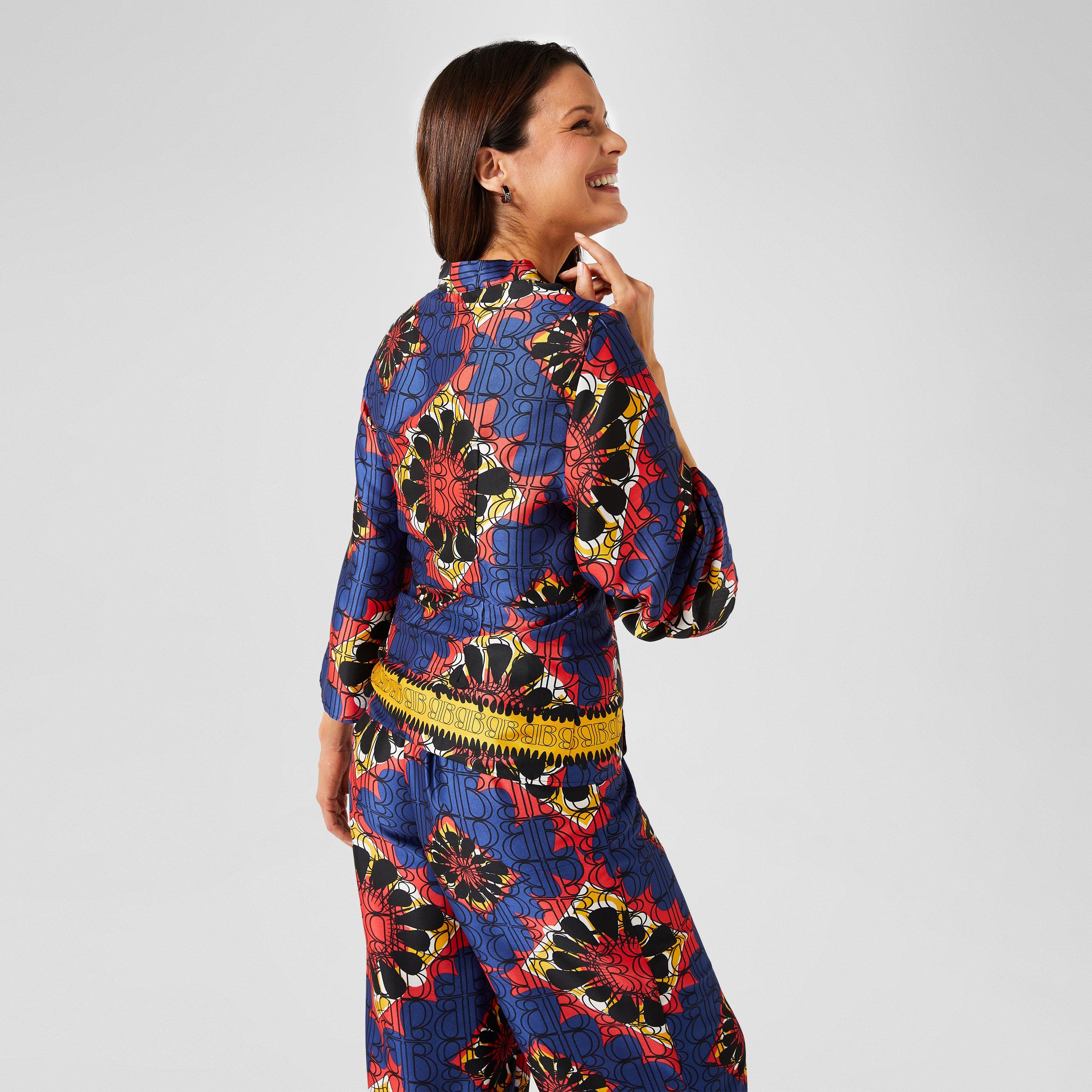 Biba Tie Front Blouse